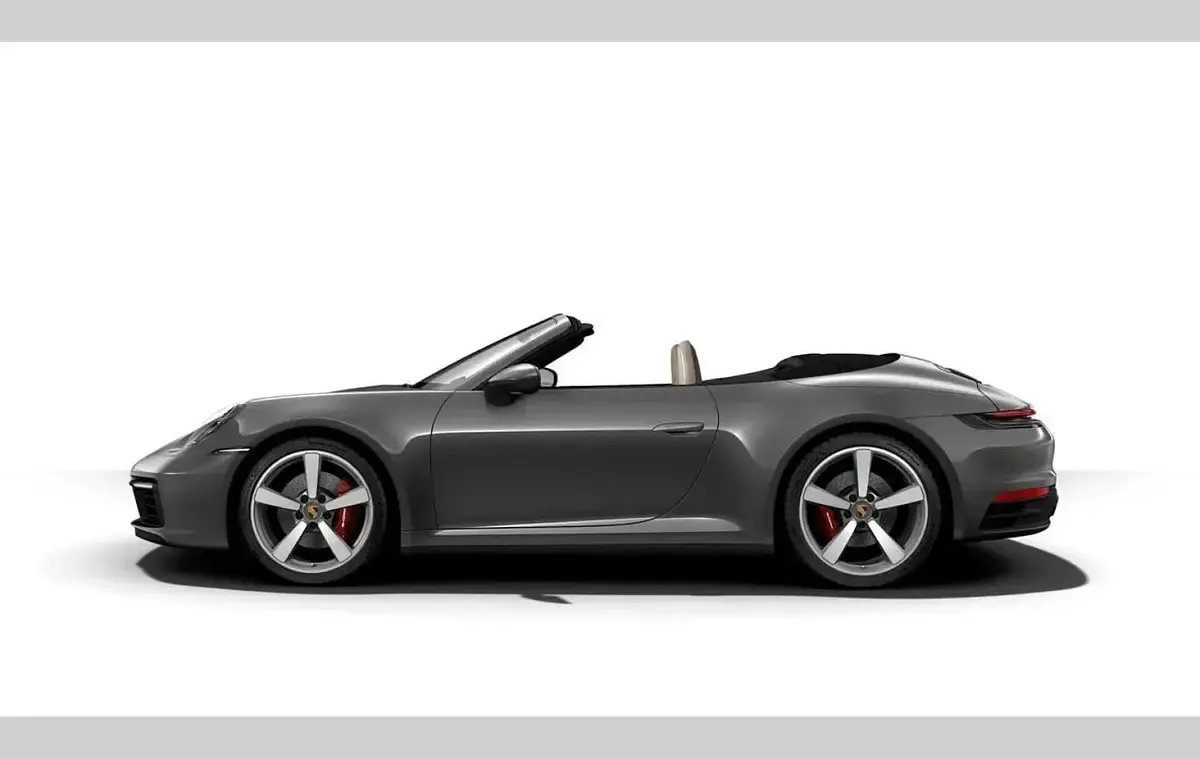 Used Porsche 911S 444 HP (326 kW) 2019 Grey Cabriolet