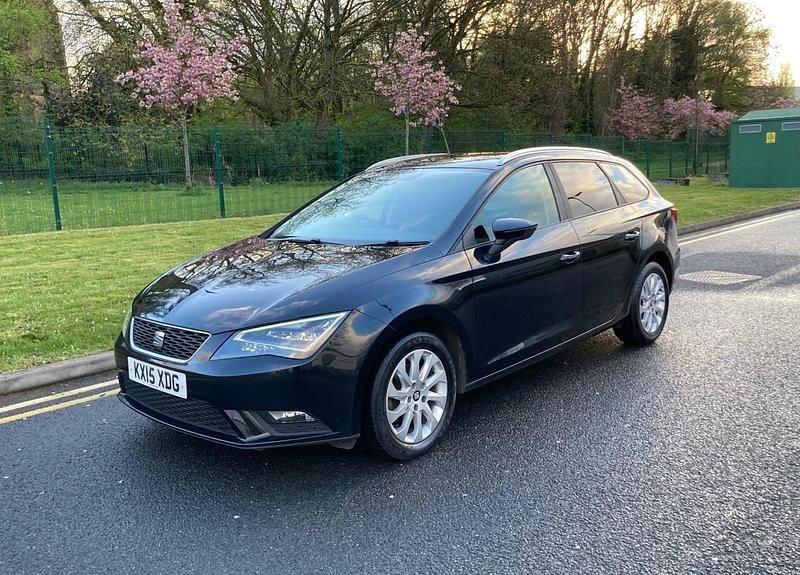 Begagnad Seat Leon SE 2015 Svart Kombi