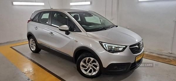 Silver Used 2018 Vauxhall Crossland X S SUV | £7,399 (Fair price) - Image 1/4