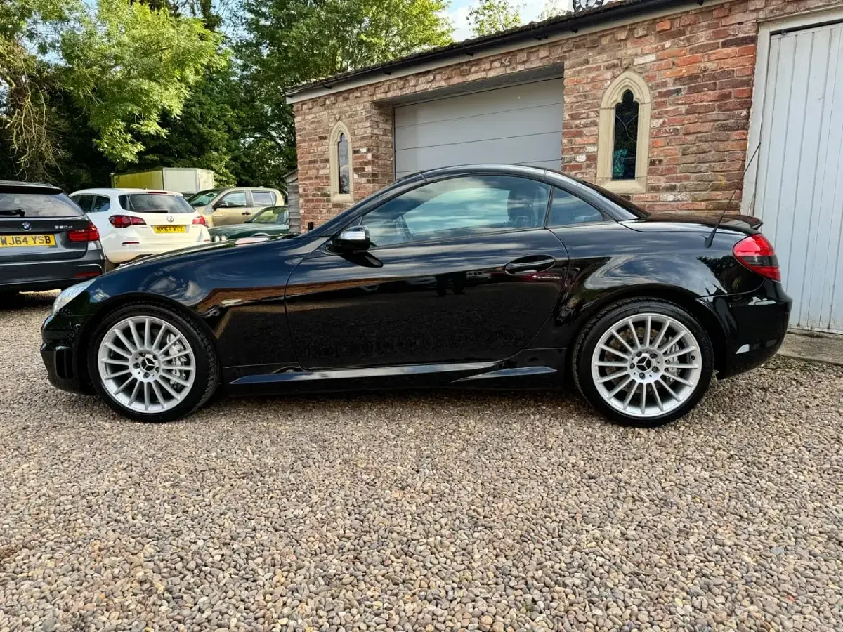 Used Mercedes SLK55 AMG AMG 2005 Black Cabriolet