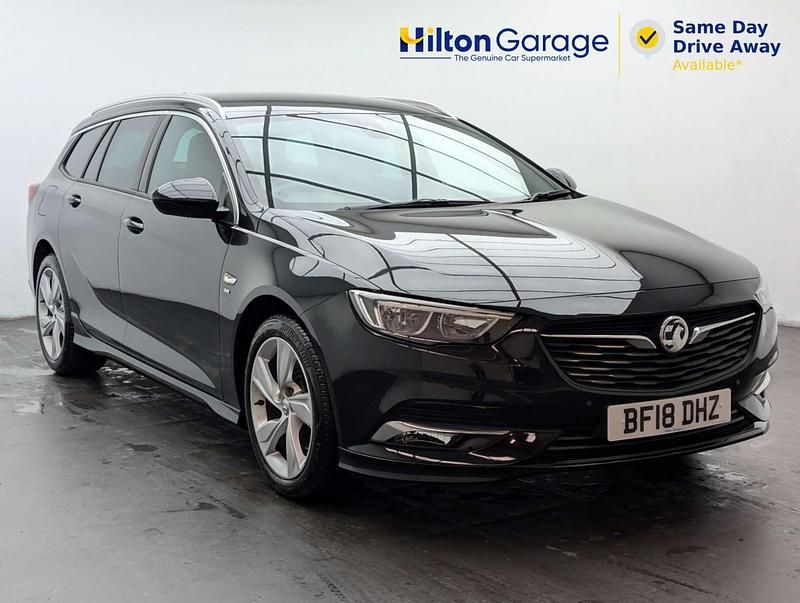 Used Vauxhall Insignia SRi 165 HP (121 kW) 2018 Black Estate