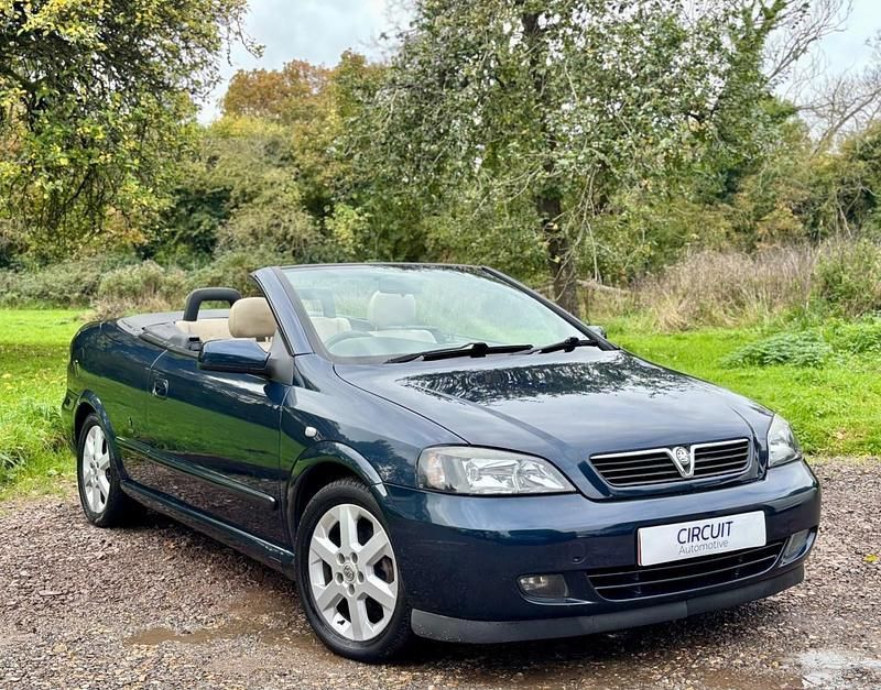 Blue Used 2002 Vauxhall Astra Cabriolet Cabriolet | £2,999 (Fair price) - Image 1/4
