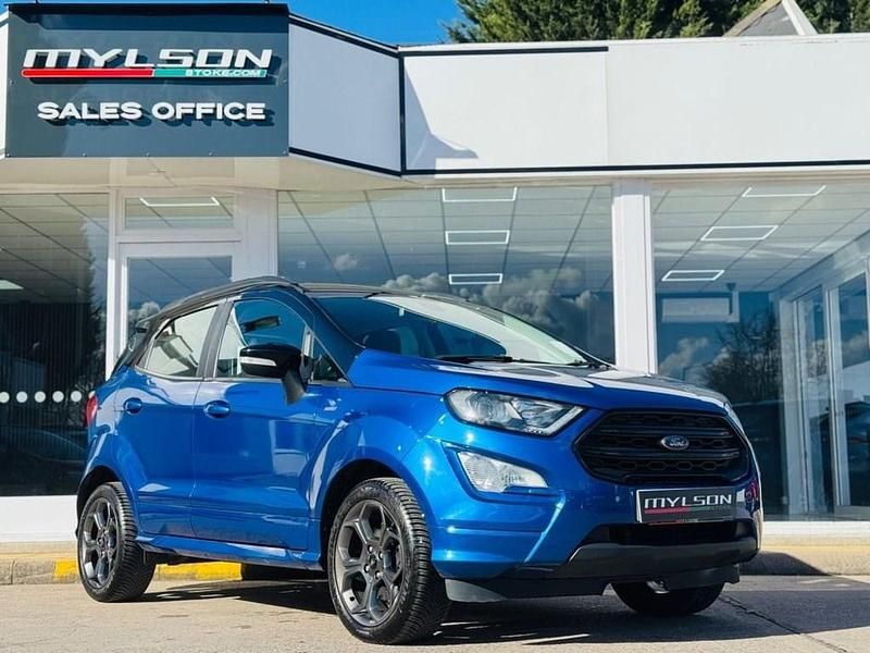 Used Ford Ecosport ST-Line 100 HP (73 kW) 2019 Blue SUV