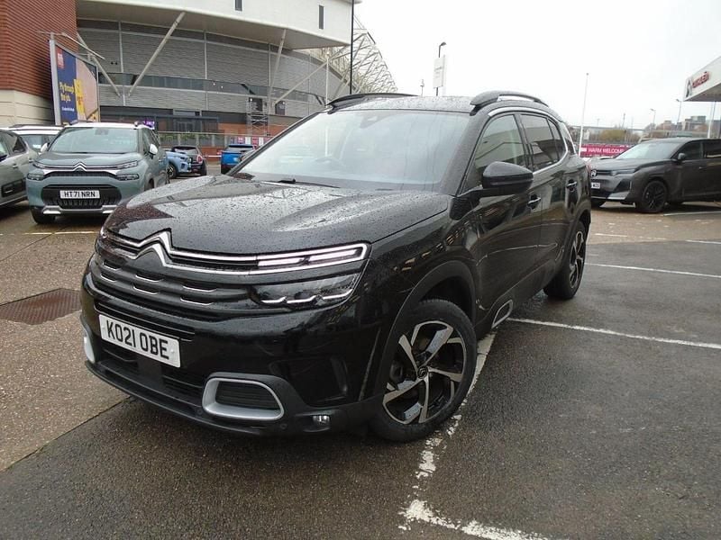 Used Citroën C5 Aircross Shine 127 HP (93 kW) 2021 Black SUV