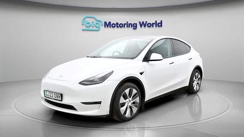 Used Tesla Model Y Long Range AWD 378 kW (514 HP) 2022 White SUV