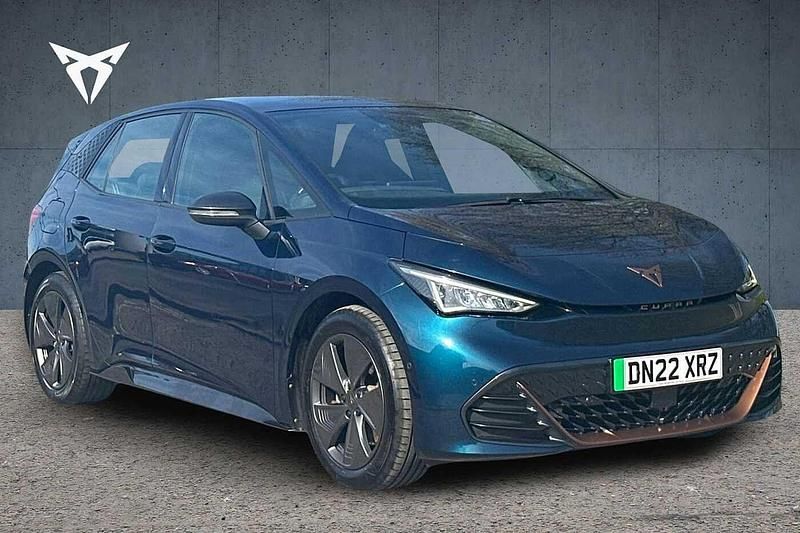 Used Cupra Born 150 kW (204 HP) 2022 Aurora blue Hatchback