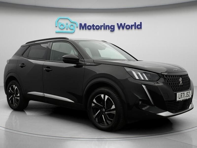 Black Used 2021 Peugeot 2008 GT SUV | £13,400 (Fair price) - Image 1/4