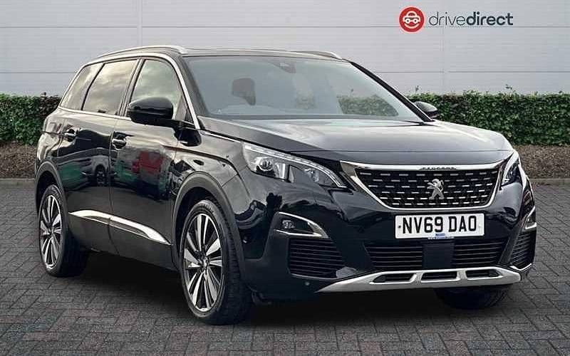 Used Peugeot 5008 Premium 131 HP (96 kW) 2019 Black SUV