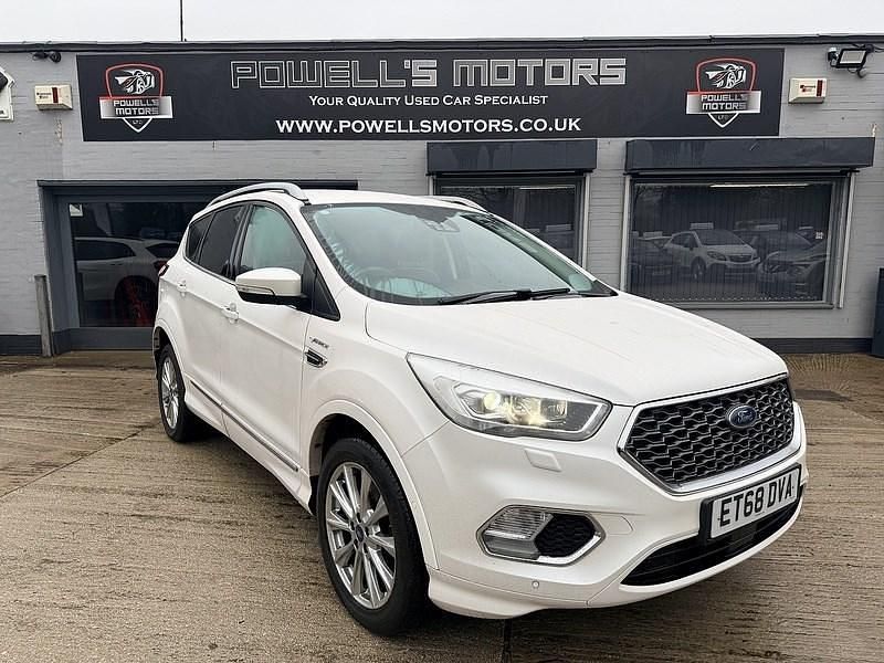 White Used 2019 Ford Kuga Vignale SUV | £12,995 (Fair price) - Image 1/4