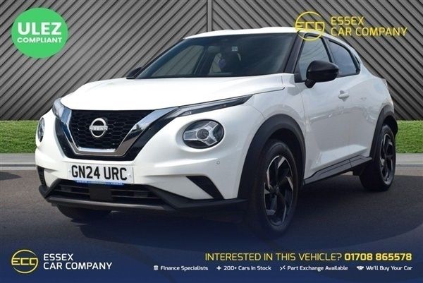 White Used 2024 Nissan Juke N-Connecta SUV | £16,997 (Fair price) - Image 1/1