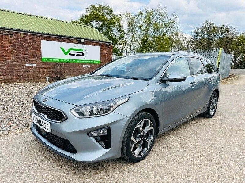 Silver Used 2021 Kia Ceed Sportswagon Estate | £9,990 (Fair price) - Image 1/4
