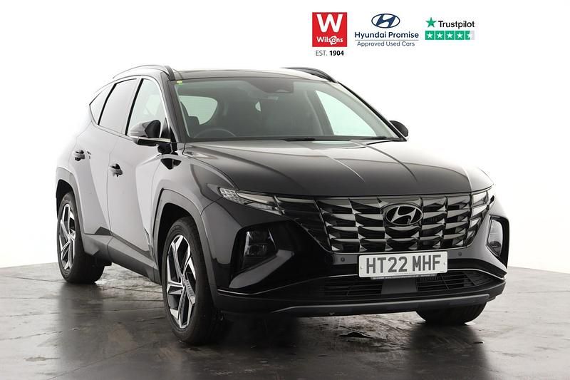 Black Used 2022 Hyundai Tucson Ultimate SUV | £25,799 (Fair price) - Image 1/3
