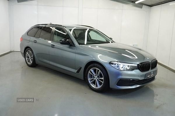 Used BMW 520 2018 Blue Estate