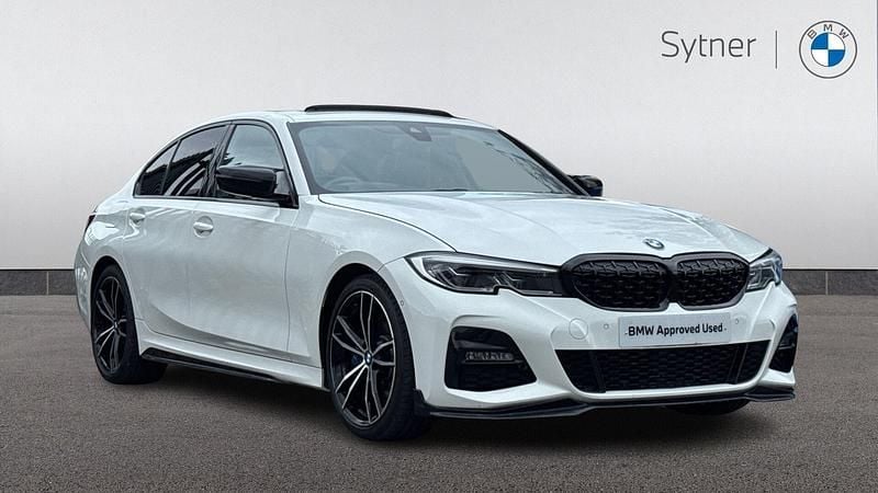White Used 2020 BMW 330 M Sport | £26,500 (A bit pricey) - Image 1/4