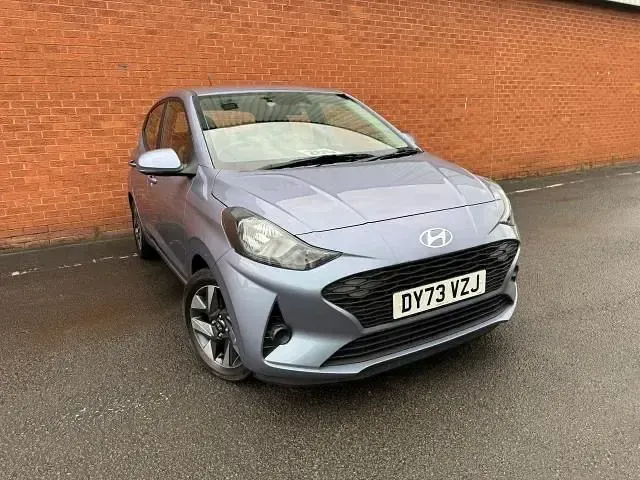 Usado Hyundai i10 Advanced 2024 Azul Utilitario