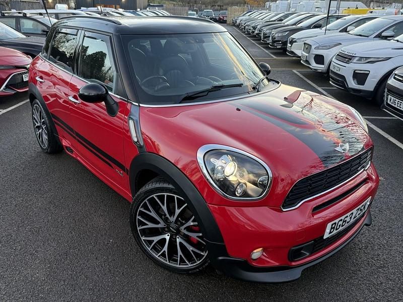 Used Mini John Cooper Works Countryman 218 HP (160 kW) 2013 Red SUV