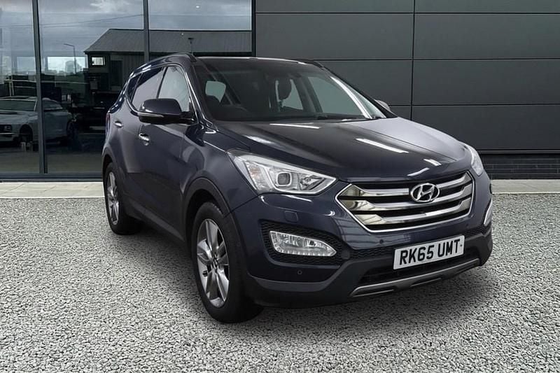 Used Hyundai Santa Fe Premium SE 200 HP (147 kW) 2015 Blue SUV