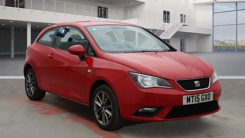 Red Used 2015 Seat Ibiza I-Tech Hatchback | £3,495 (Good price) - Image 1/4