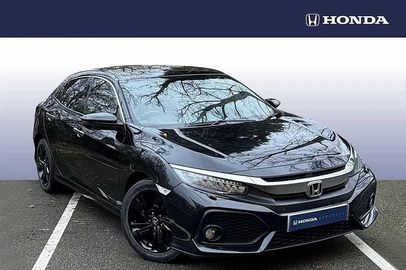 Used Honda Civic Prestige 182 HP (133 kW) 2019 Black Hatchback