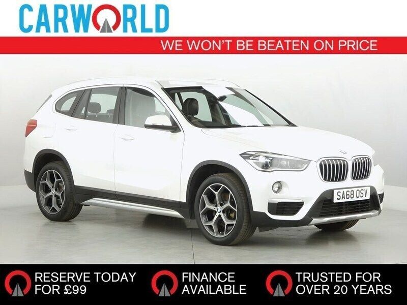 White Used 2018 BMW X1 xLine SUV | £12,300 (Fair price) - Image 1/4