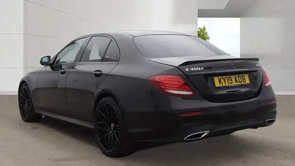 Used Mercedes E400 AMG line 340 HP (250 kW) 2019 Black Sedan