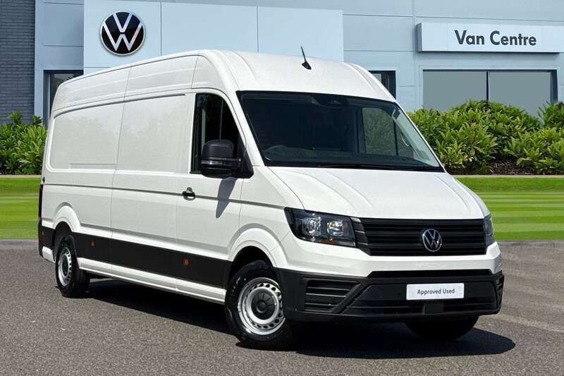 White New 2024 VW Crafter Van | £35,269 - Image 1/4