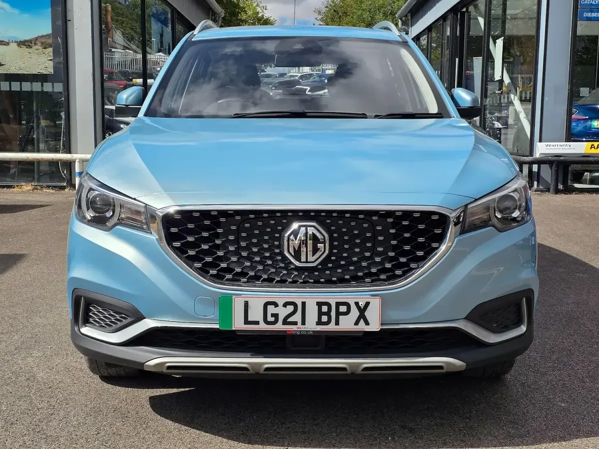 Used MG ZS Exclusive 105 kW (143 HP) 2021 Blue SUV