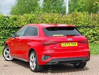 Used Audi A3 e-tron S-Line 204 HP (150 kW) 2022 Red Hatchback