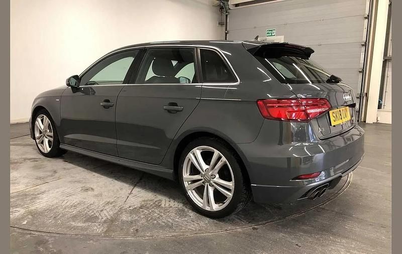 Used Audi A3 S-Line 187 HP (137 kW) 2018 Grey Sedan