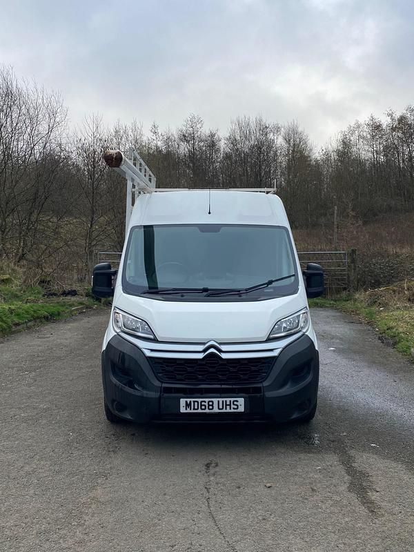 Used Citroën Relay 130 HP (95 kW) 2019 White Van