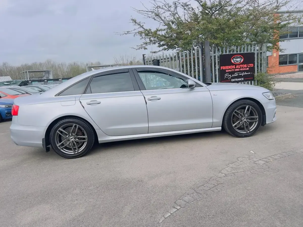 Used Audi A6 S-Line 2013 Silver Sedan