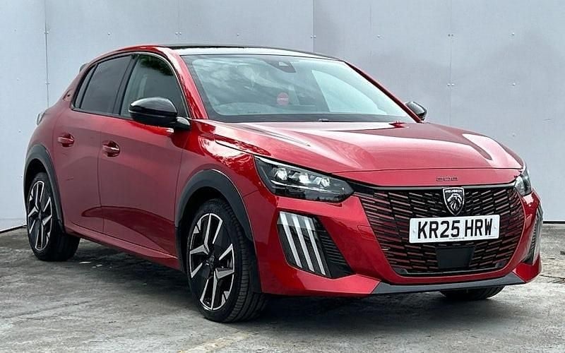 Red New 2025 Peugeot 208 GT Hatchback | £22,594 (Good price) - Image 1/4