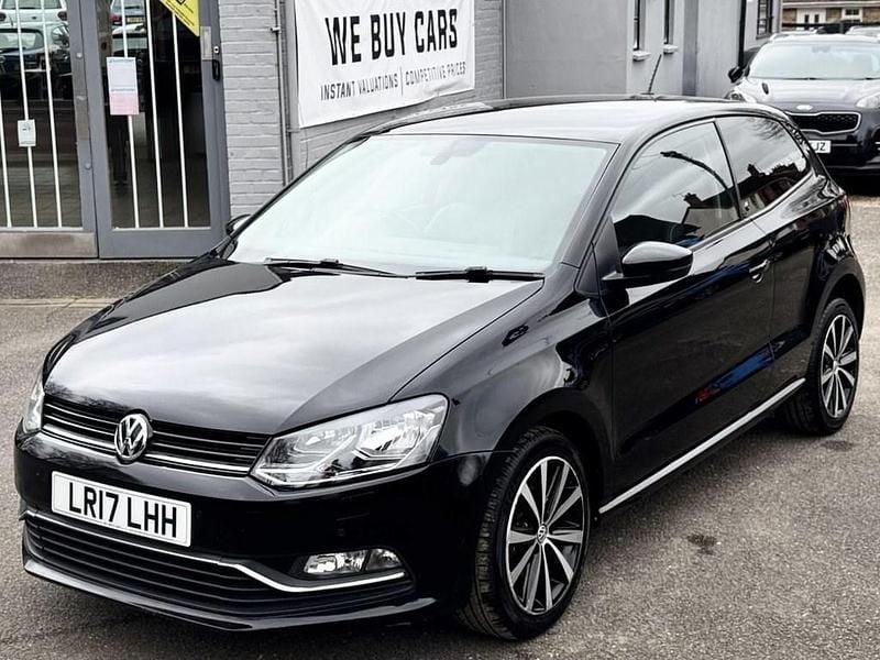 Used VW Polo Beats 90 HP (66 kW) 2017 Black Hatchback