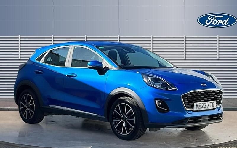 Used Ford Puma Titanium 125 HP (91 kW) 2023 Blue SUV