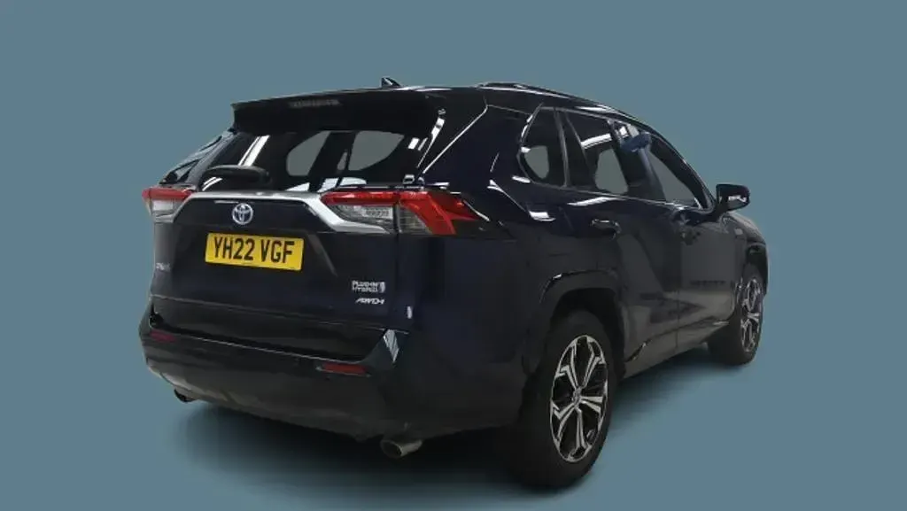 Used Toyota RAV4 Hybrid 2022 Blue and black SUV