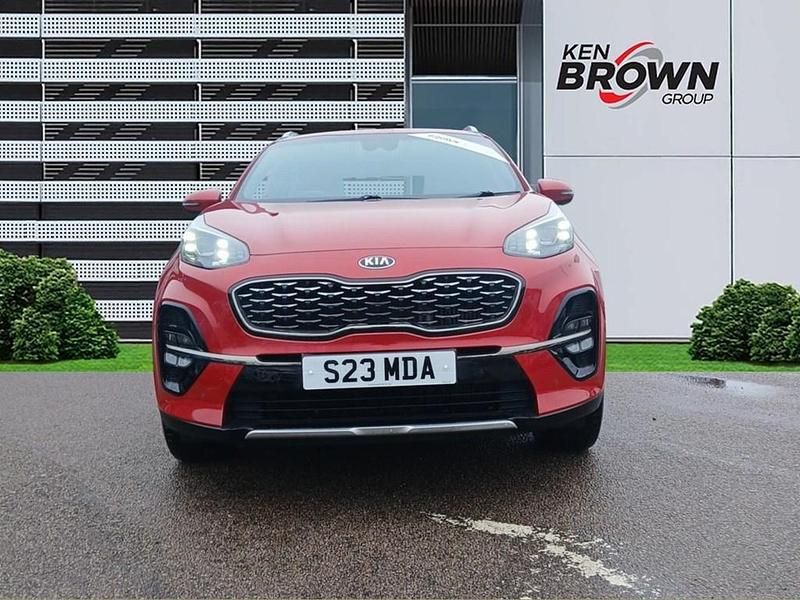 Used Kia Sportage GT-Line 177 HP (130 kW) 2019 Red SUV