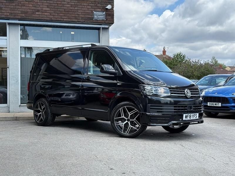 Black Used 2018 VW T6 Startline Van | £23,000 - Image 1/4