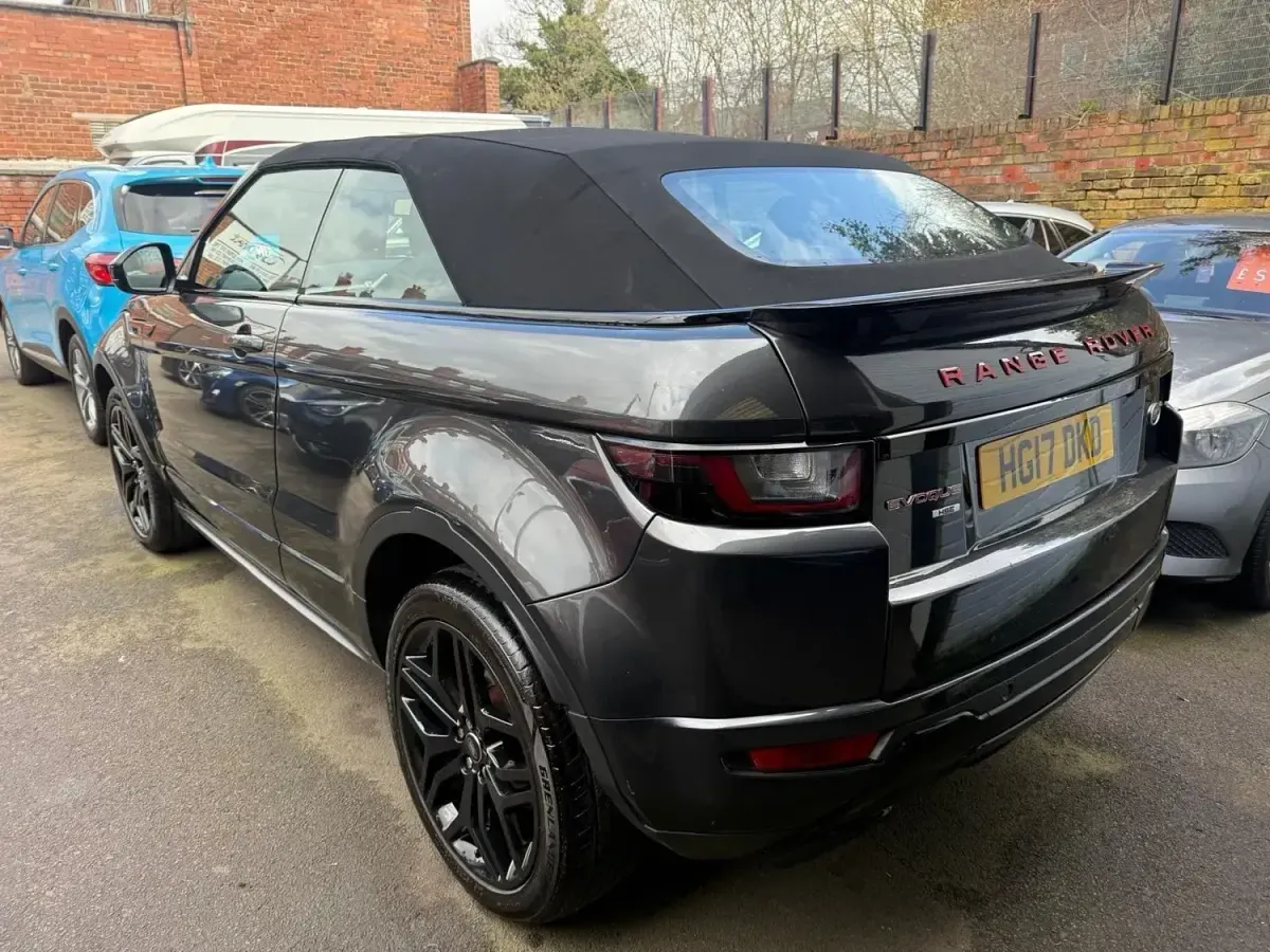 Used Land Rover Range Rover evoque HSE Dynamic 180 HP (132 kW) 2017 Grey Cabriolet