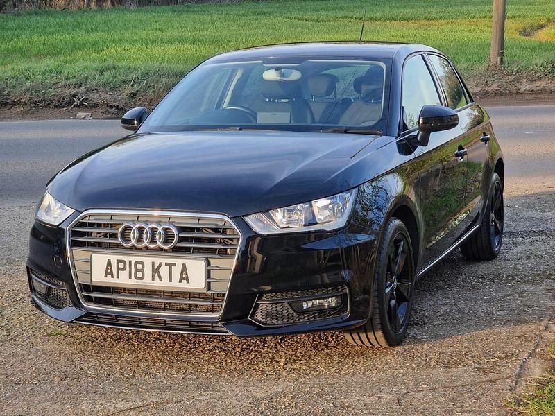 Begagnad Audi A1 Sport 2018 Svart Halvkombi