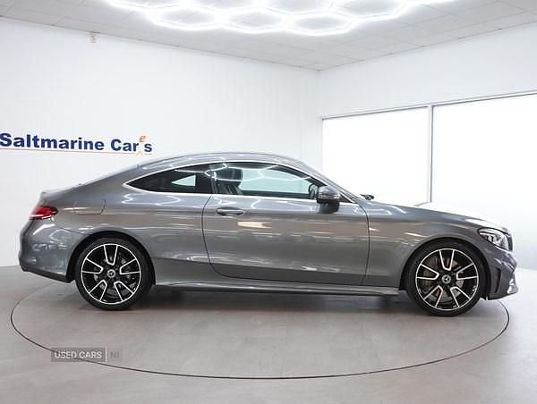 Used Mercedes C300 AMG Line Premium 2019 Grey Coupe
