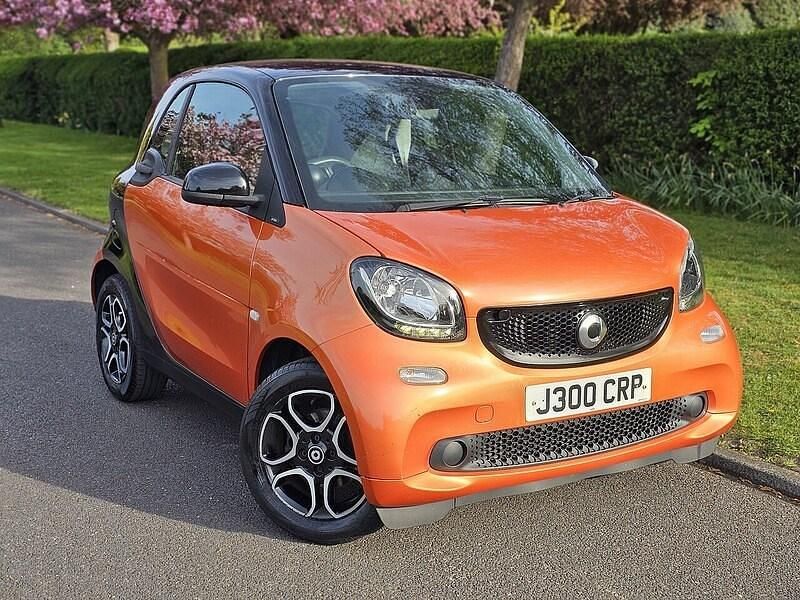 Used Smart ForTwo Coupé Prime 2016 Orange Coupe
