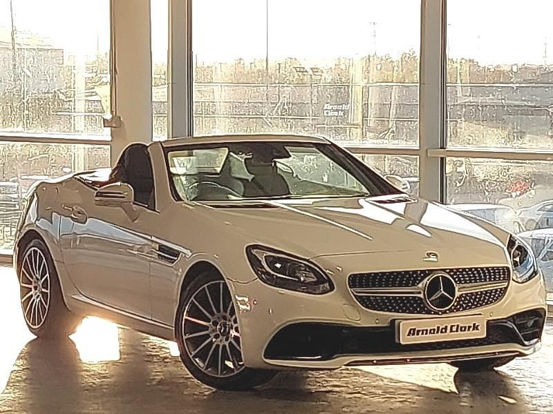 White Used 2017 Mercedes SLC200 AMG line Cabriolet | £15,998 (Fair price) - Image 1/4
