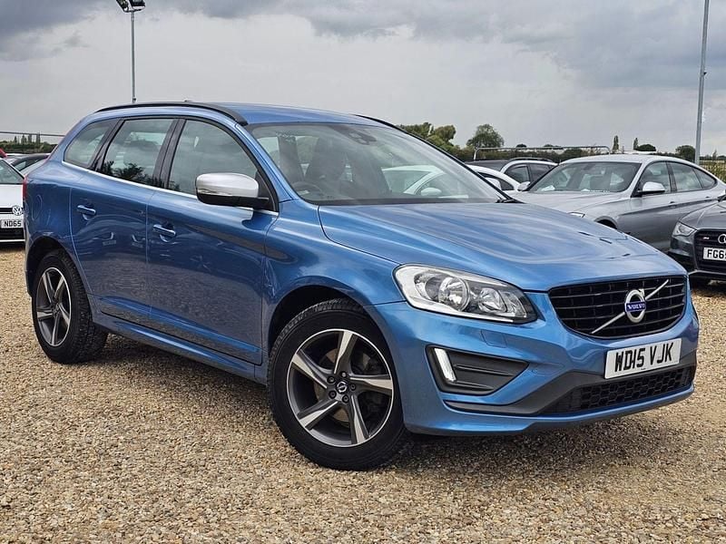 Blue Used 2015 Volvo XC60 R-Design SUV | £9,581 (Fair price) - Image 1/4