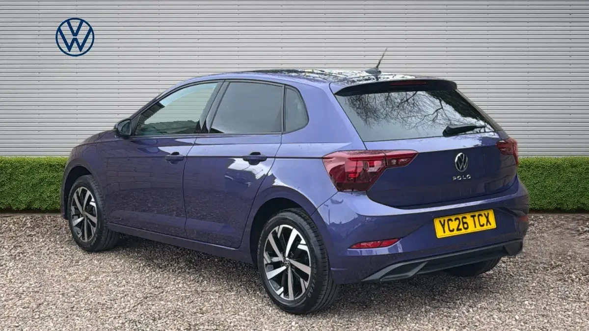Used VW Polo Match 95 HP (69 kW) 2026 Vibrant violet metallic Hatchback