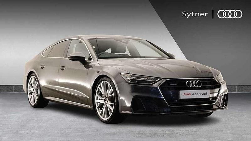 Grey Used 2018 Audi A7 S-Line Hatchback | £26,000 (Fair price) - Image 1/4