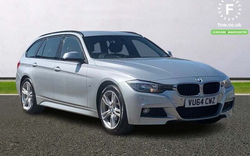 Silver Used 2014 BMW 330 M Sport Estate | £15,599 (Fair price) - Image 1/4