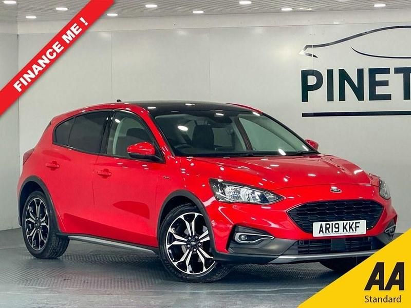 Red Used 2019 Ford Focus Active X Hatchback | £13,999 (Fair price) - Image 1/3