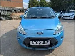 Used Ford Ka Zetec 69 HP (50 kW) 2012 Blue Hatchback