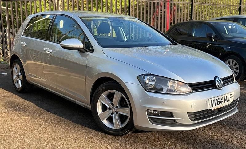 Used VW Golf VII Match 105 HP (77 kW) 2014 Silver Hatchback