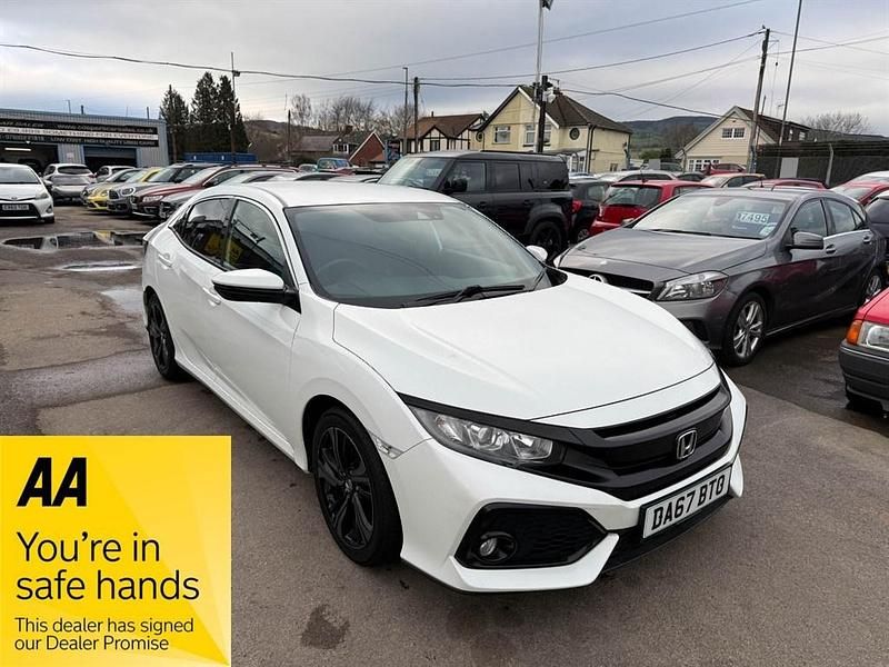 Used Honda Civic SR 129 HP (94 kW) 2017 White Hatchback